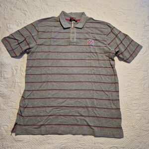 Great Britain men's large striped short sleeve polo shirt, NWT 1 spot